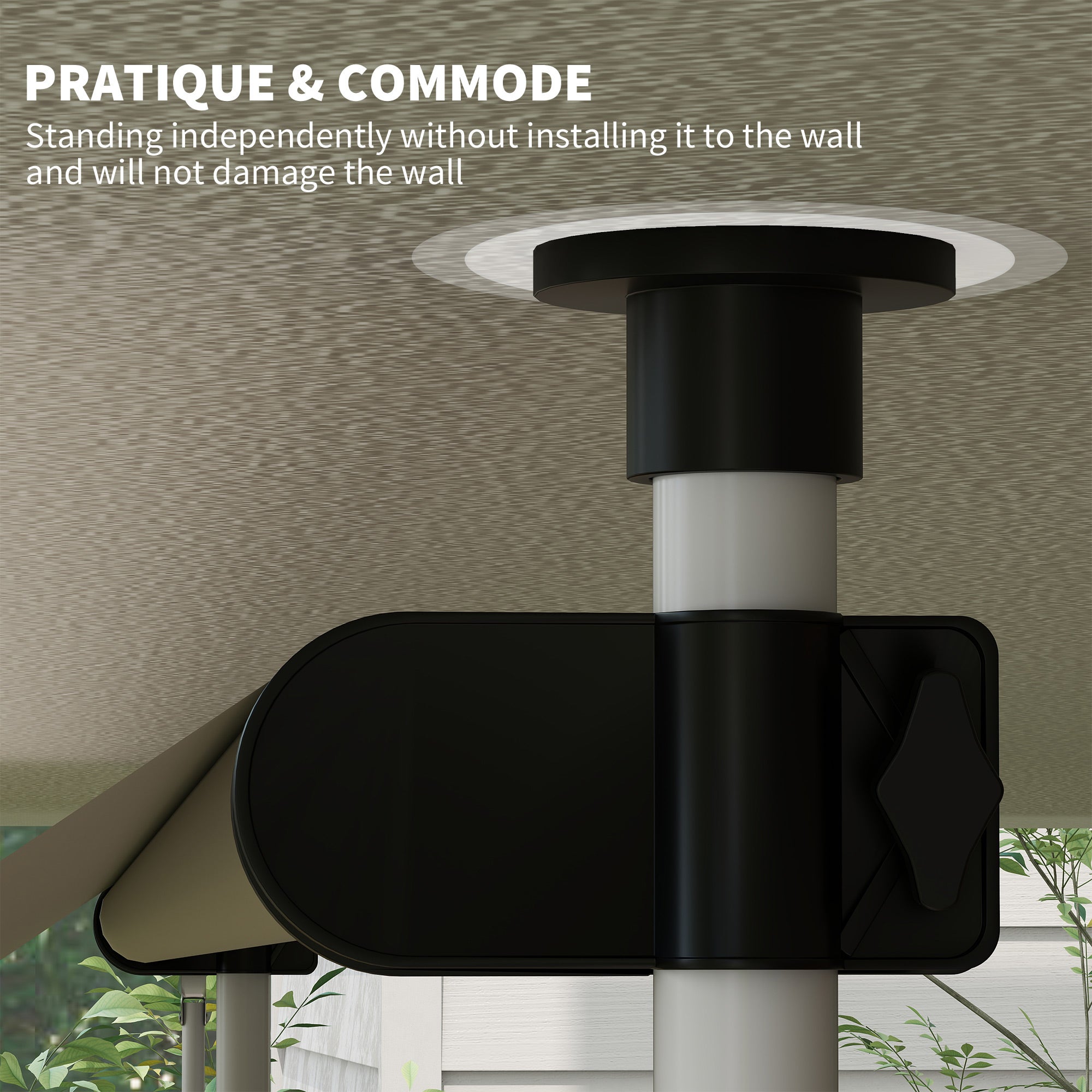 Store banne manuel aluminium 3x1,5m Outsunny - 8