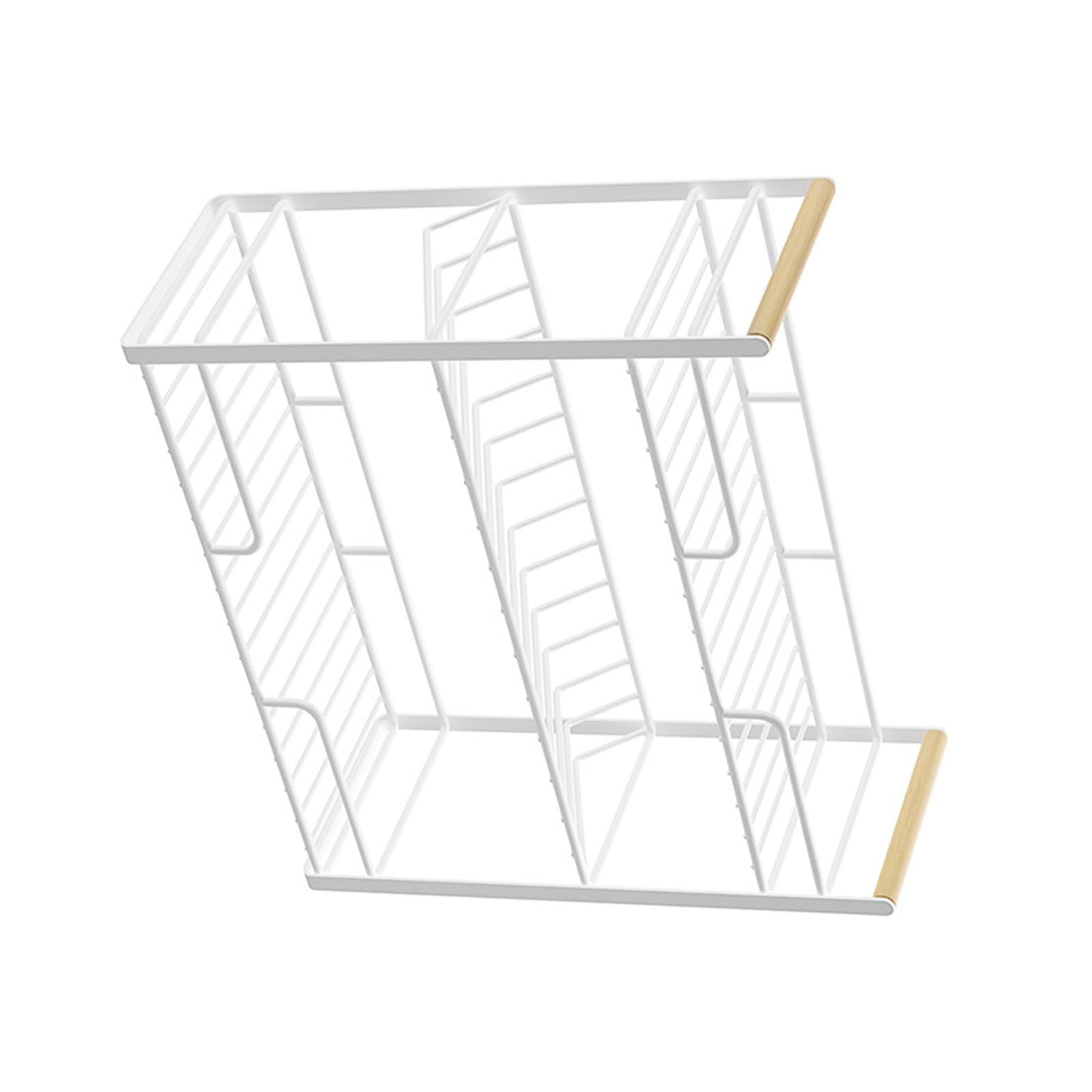 HOMSFOU Support Clavier Amovible Multifonction – Étagère Rangement Bureau Étanché Blanc Élégant