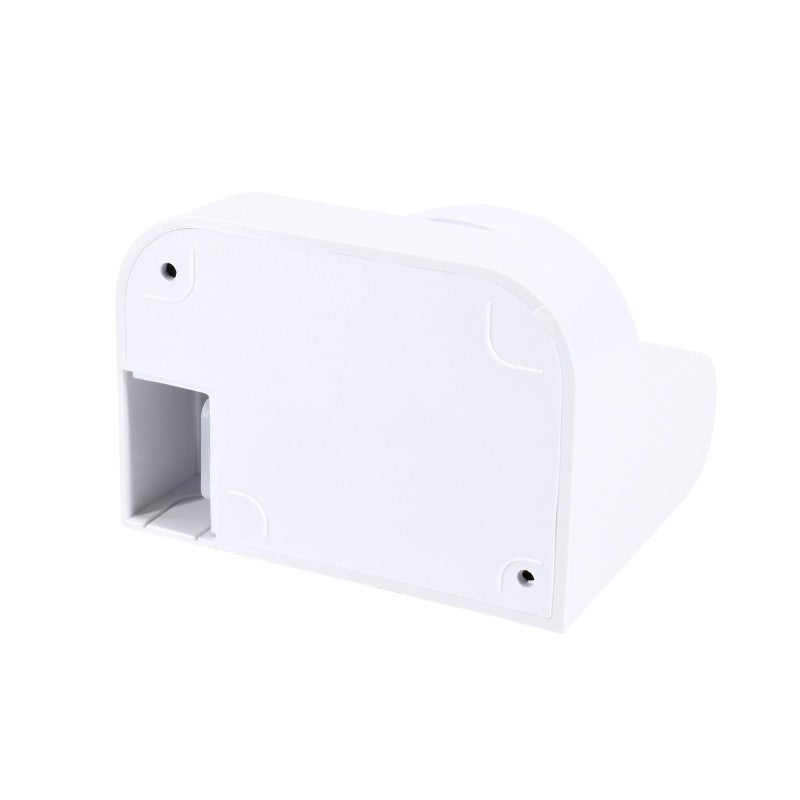 Rilevatore di movimento bianco - 1200W - Angolo 180° - IP44 - Portata 12m - 3