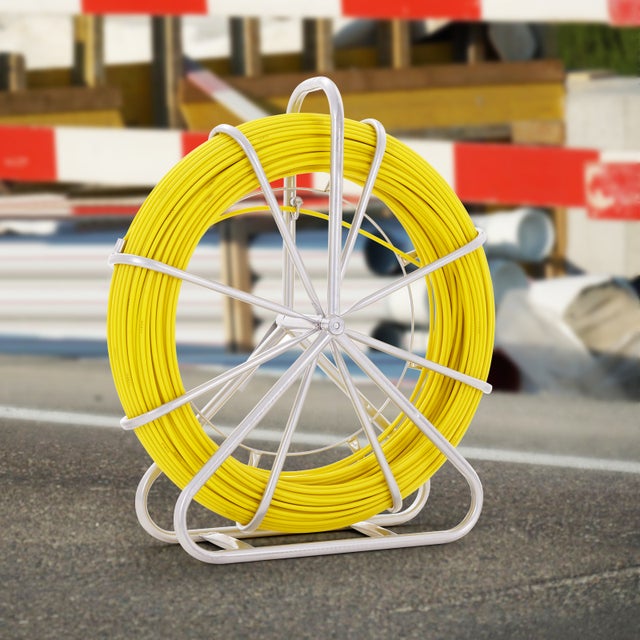 Fita passa-cabos em fibra de vidro SucceBuy 425 pés × 1/4
