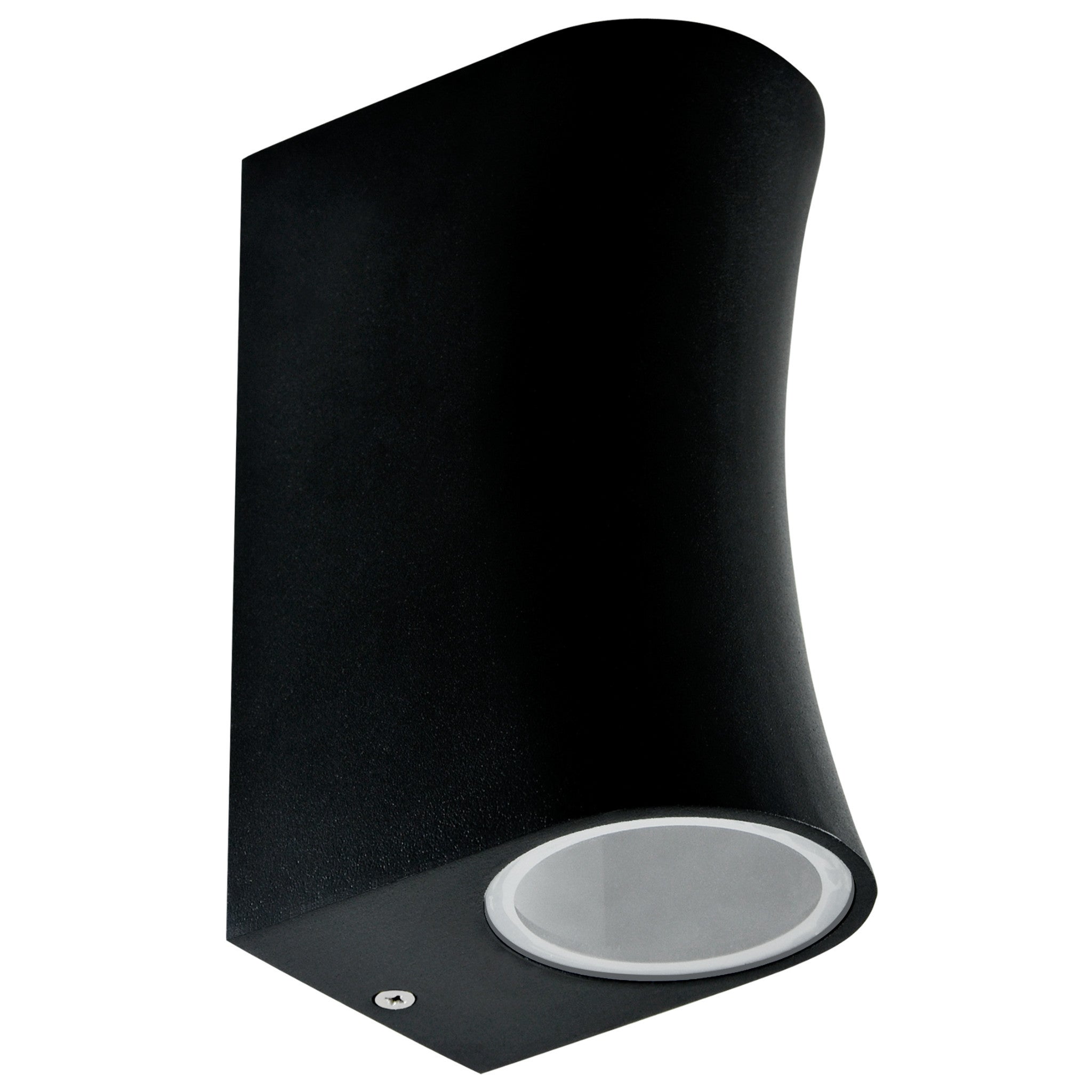 Kinkiet zewnętrzny BOSTON czarny 2xGU10x10W wym: 15x6,7x9,2 cm IP44 Polux