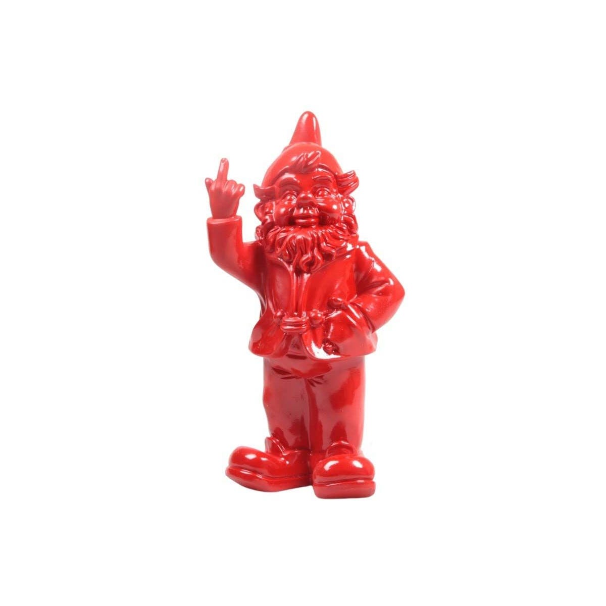 Nain De Jardin En R sine Doigt D honneur 7 X 8 X 20 Cm Rouge Stoobz nain-de-jardin-en-r-sine-doigt-d-honneur-7-x-8-x-20-cm-rouge-stoobz