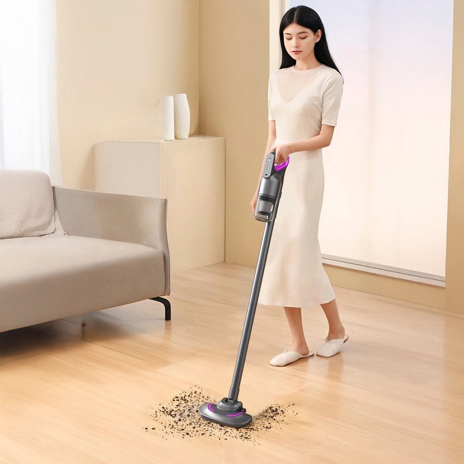 Aspirapolvere Portatile multifunzione 3 in 1 con 3 livelli di aspirazione e 11kPa. Include 3 testine. - 2