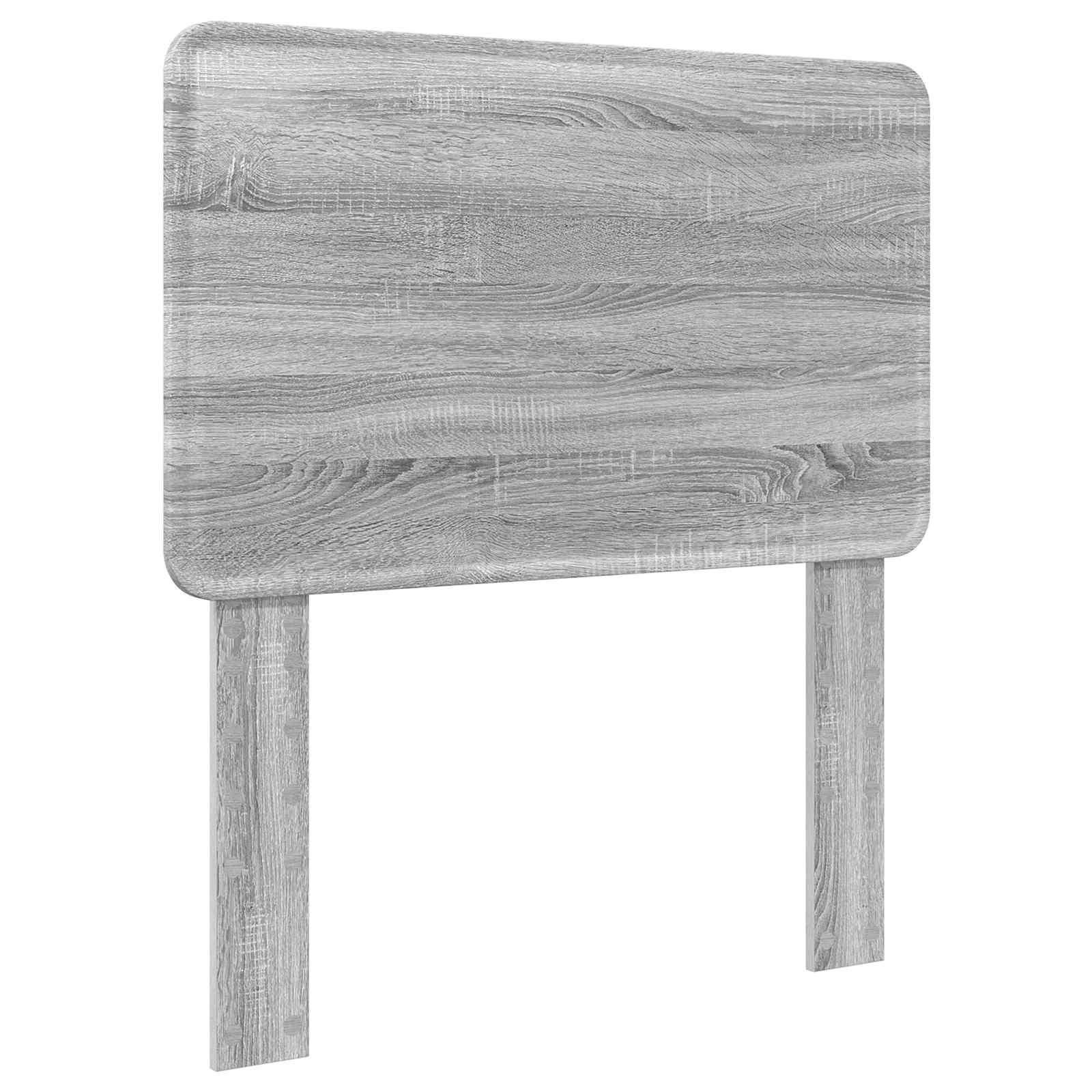 Cadre de lit gris 75 x 190 cm en bois de pin massif - 6
