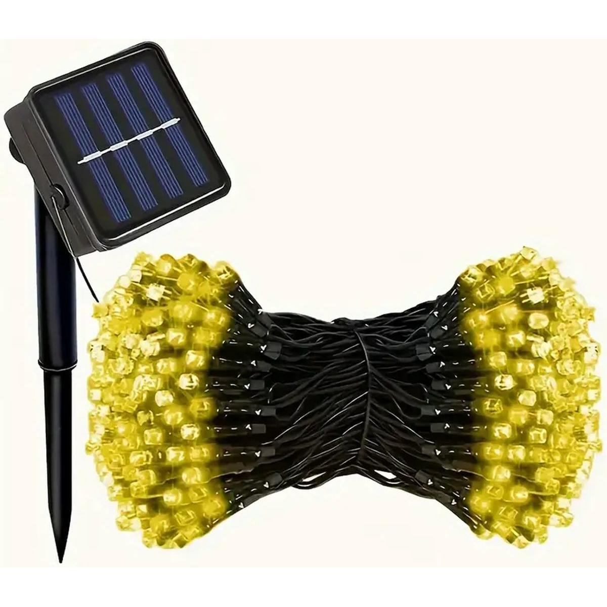 Oświetlenie solarne saska-garden do parasoli 72 LED kabel 5m - 2