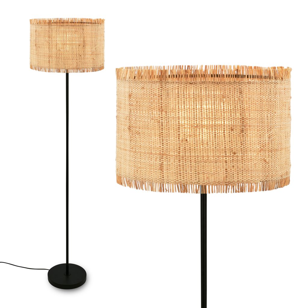 Briloner Lampadaire Salon Coffee Avec Interrupteur Pied - Douille E27 156,5 Cm