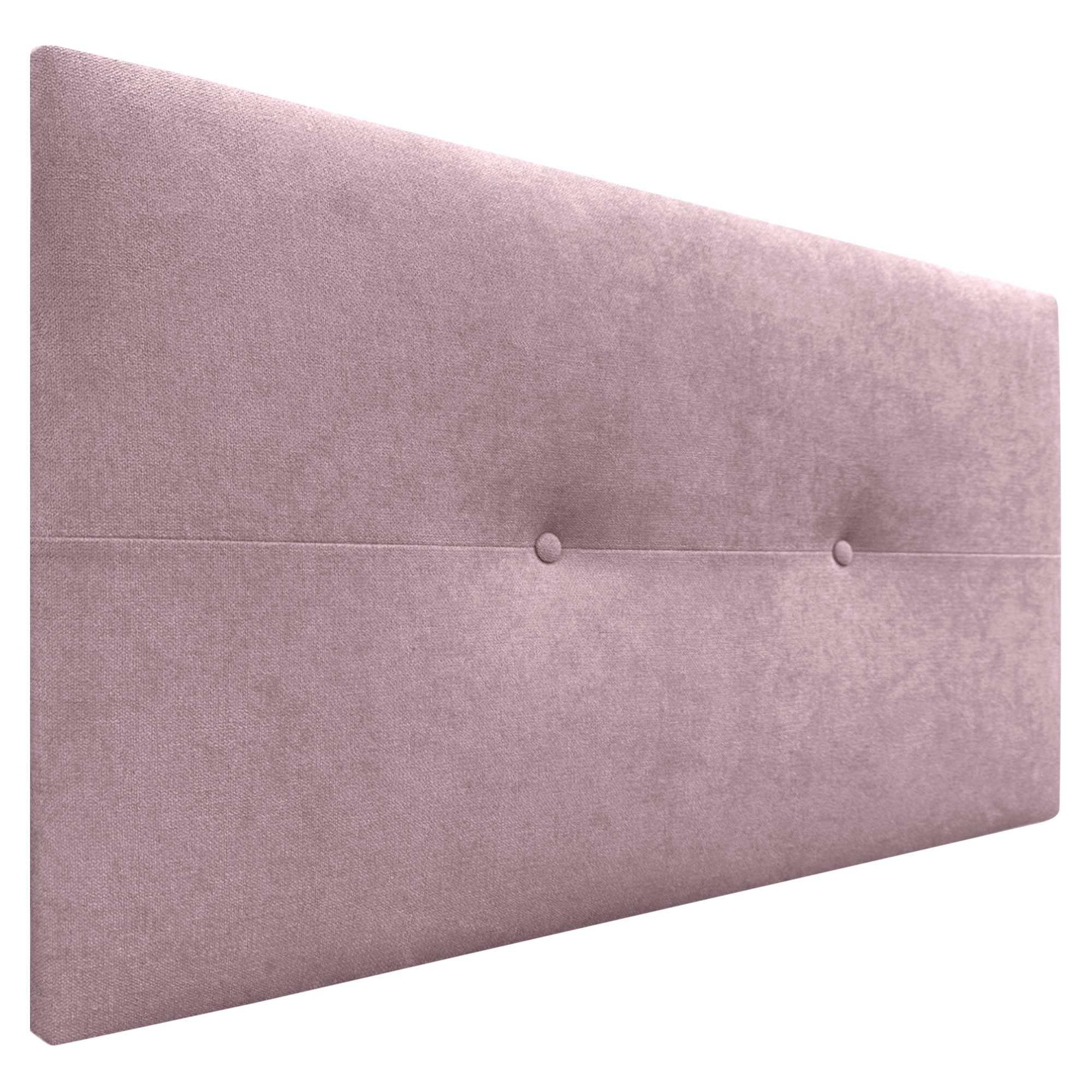 Dhome cabecero de tela aqualine pro cabeceros cabezal tapizado cama lujo (rosa, 90cm)