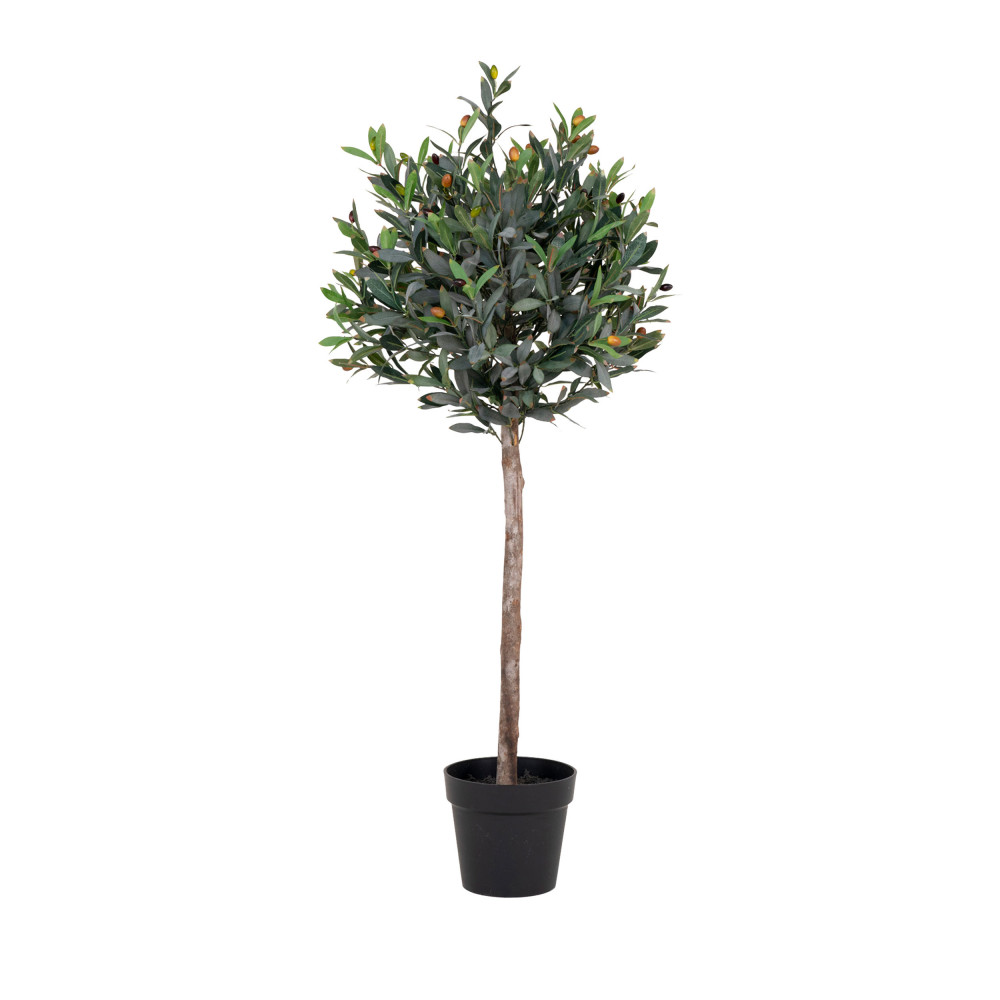 Oliventræ Sztuczna roślina H120 cm zielona.