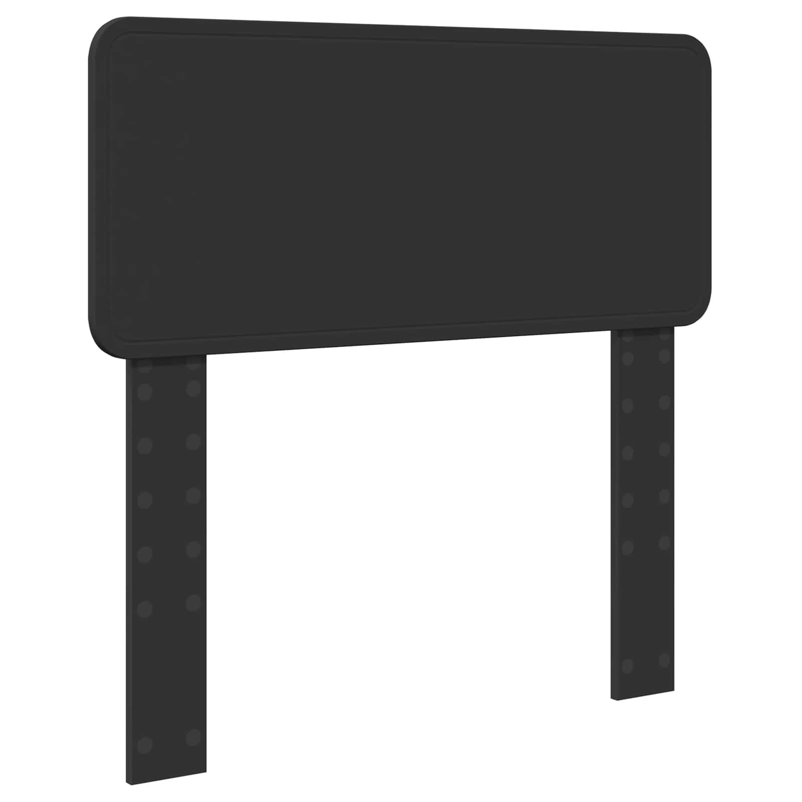 Lit de rangement avec tiroir noir 75 x 190 cm panneau de bois - 7