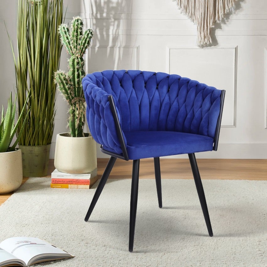 Poltrona Relax In Velluto Beige Con Braccioli - Per Salotto E Camera Da Letto - Foto 9