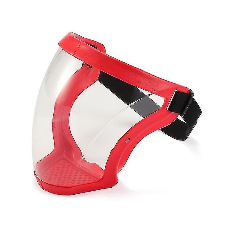 Bouclier de protection complet visière Hd masque complet transparent vaporisateur transparent résistant aux éclaboussures couverture respirante thinde - 2
