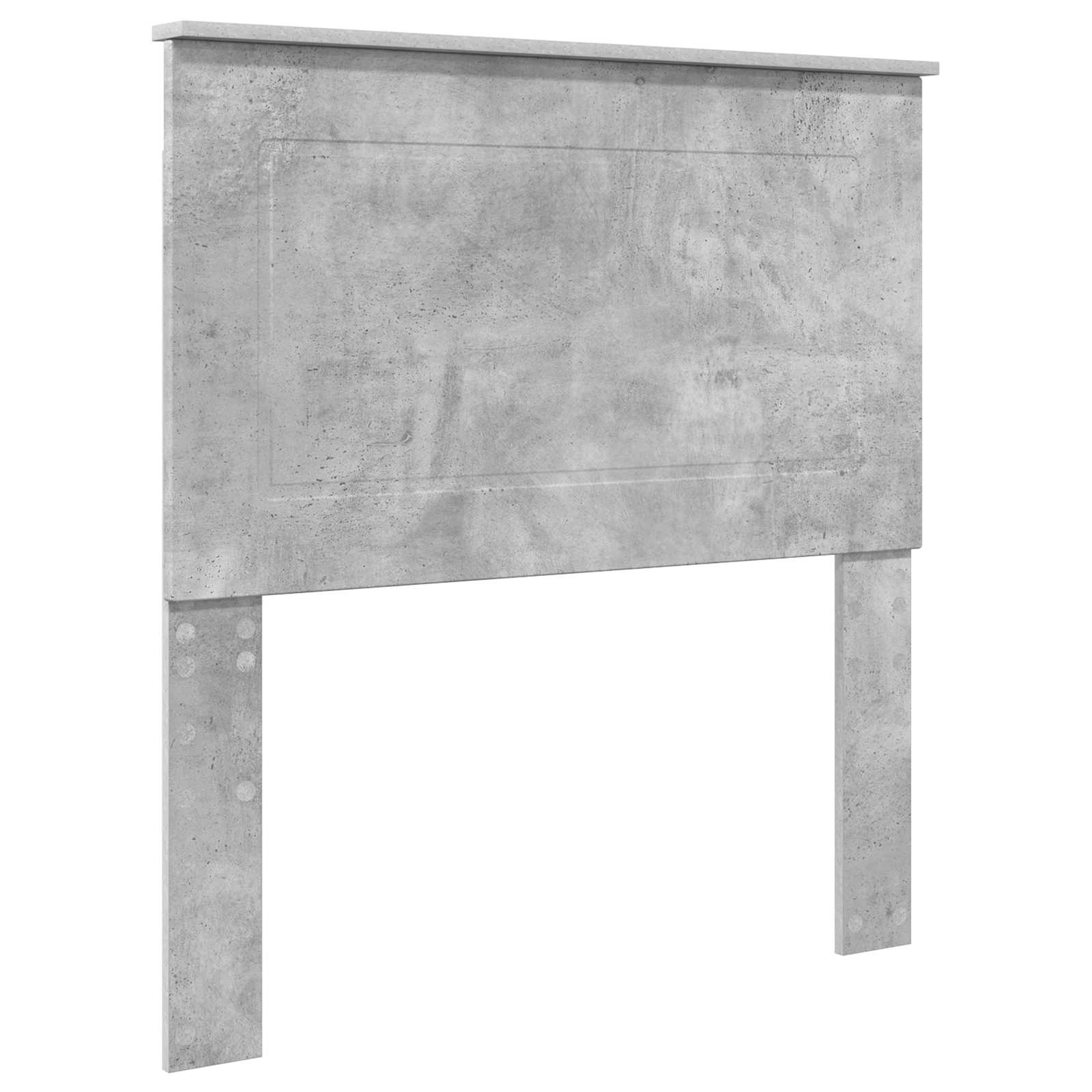 Cadre de lit gris béton 90 x 190 cm pin massif - 6