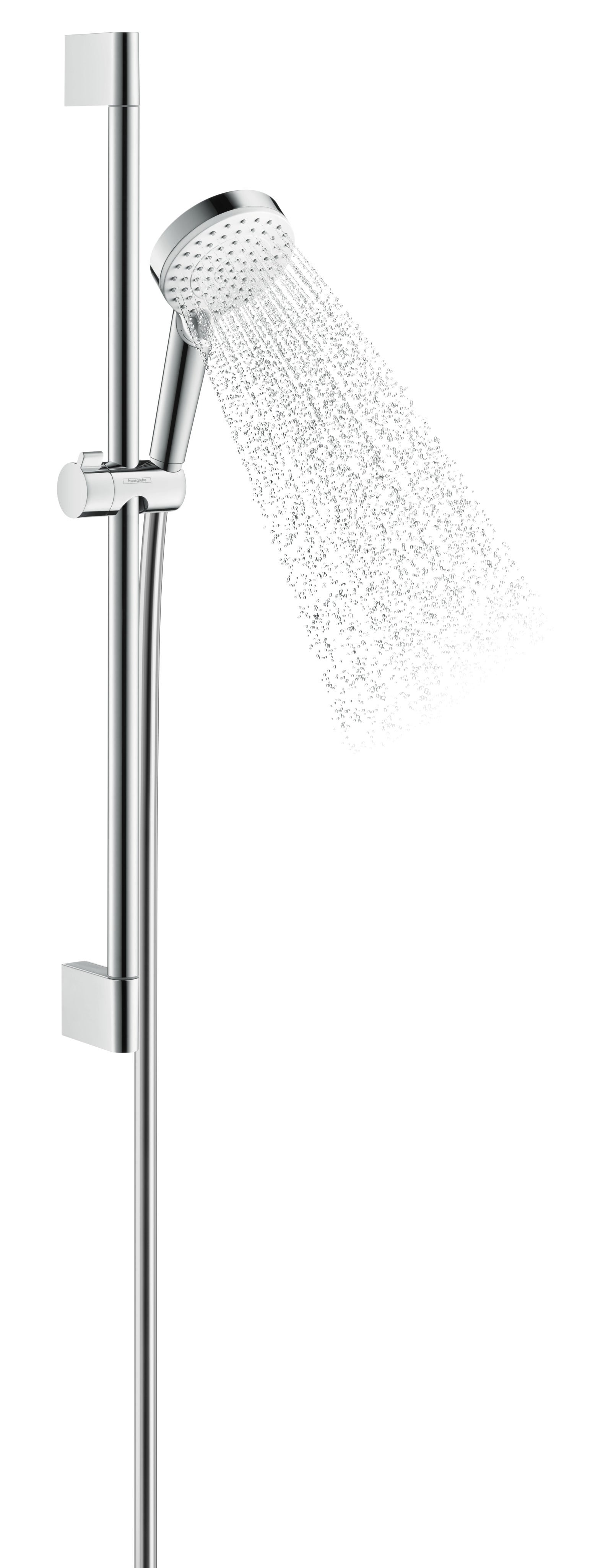 HANSGROHE Set de ducha Vario cromado de 2 chorros con flexo y barra - 7