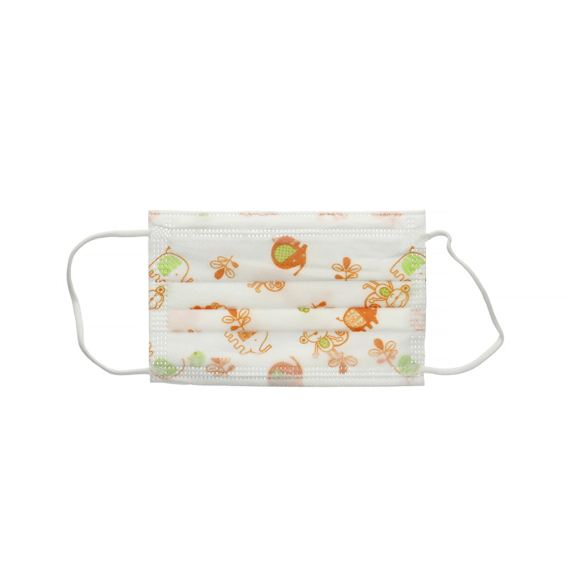 Boîte de 50 masques respiratoires jetables 3 plis non médicaux pour enfant BFE 95% YINHONYUHE MASQUES8 - 2