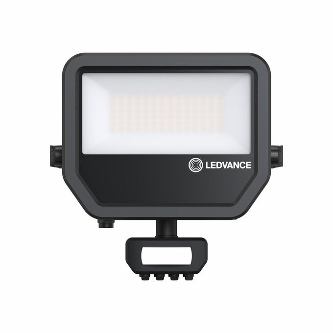 Ledvance Projecteur LED Aluminium Noir 41W 6000lm 100D - 840 Blanc Froid | IP65 - Détecteur De Mouvement Et De Lumière - Symétrique - 2