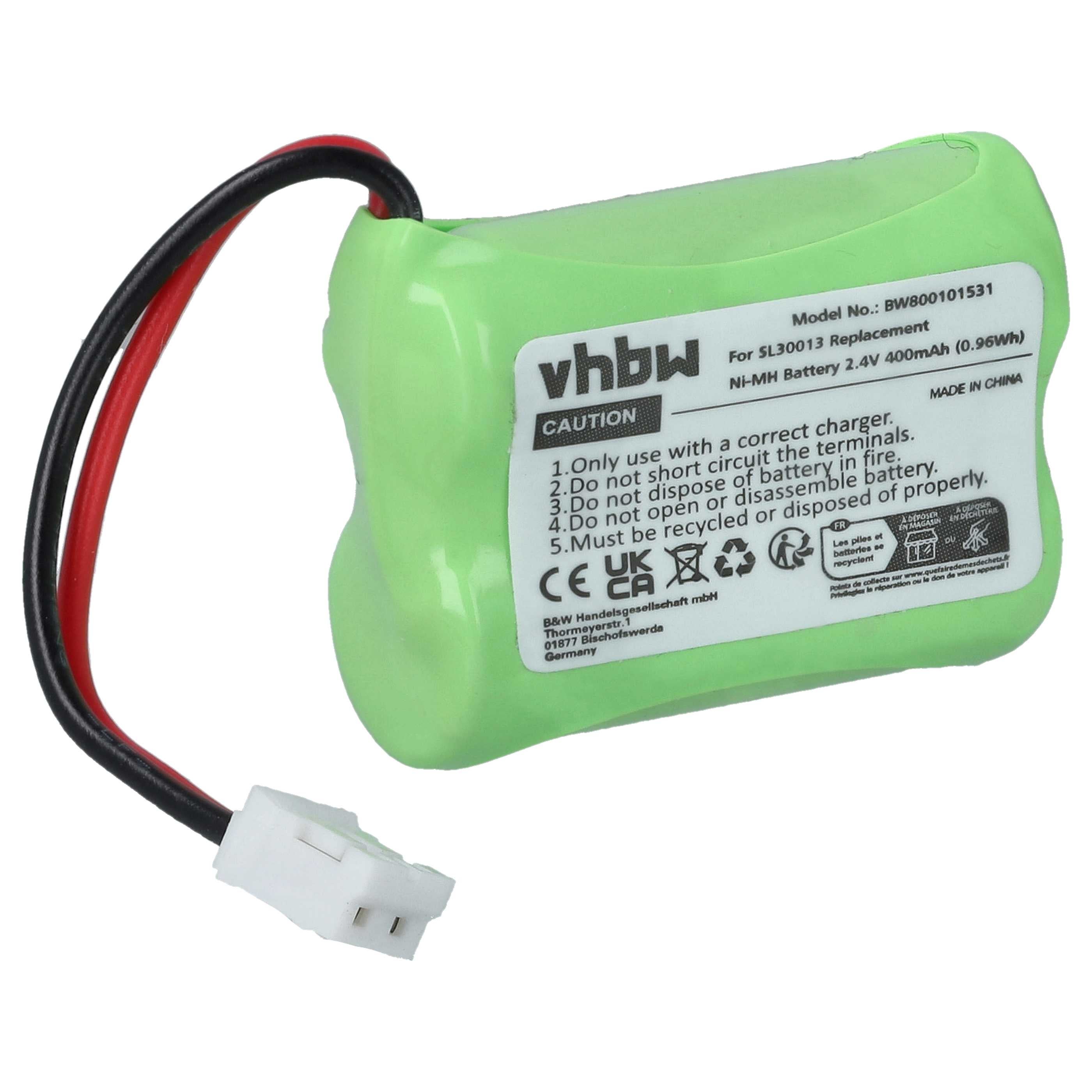 Batteria per Philips DECT 211, 2,4V, NiMH