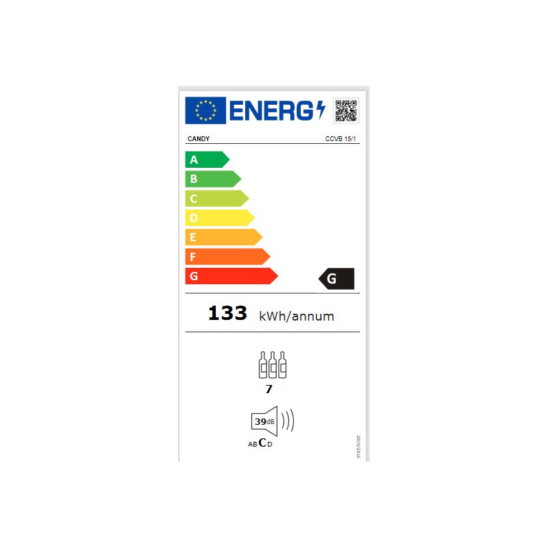 Vinoteca CANDY CCVB 15/1 7 Botellas - 7