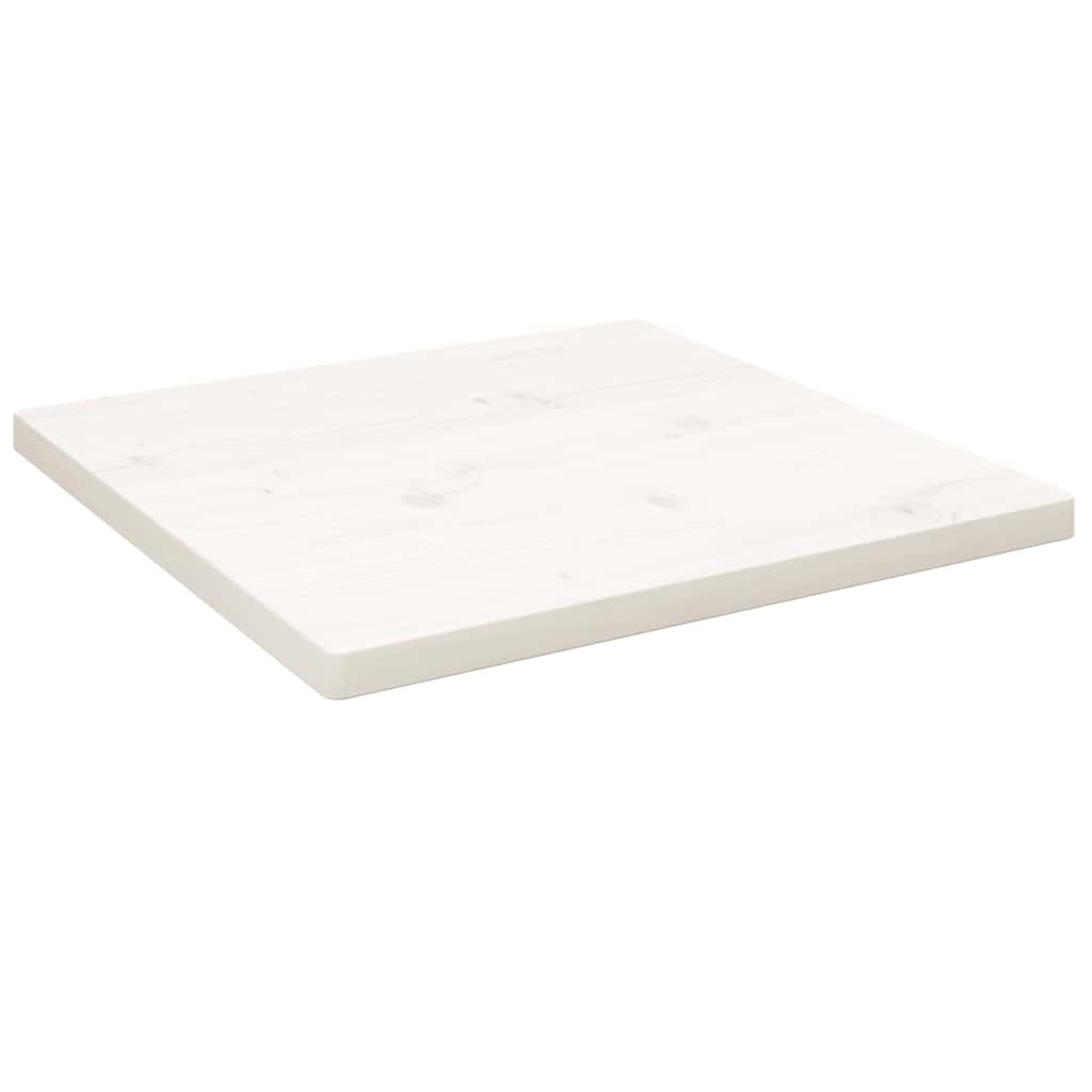 Maison Exclusive - Piano Tavolo 40x40x2,5 Cm In Legno Massello Di Pino Quadrato 89602144
