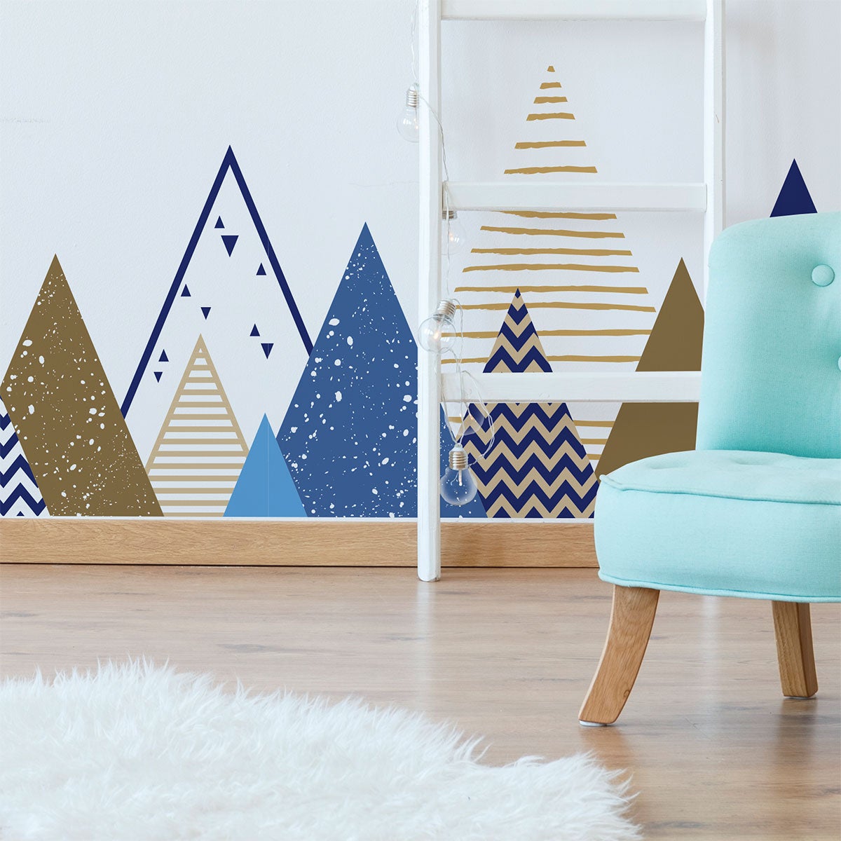 Adesivo bambino di montagna scandinavo rimka - Sticker adesivo - adesivi murali - 70X115cm - 5