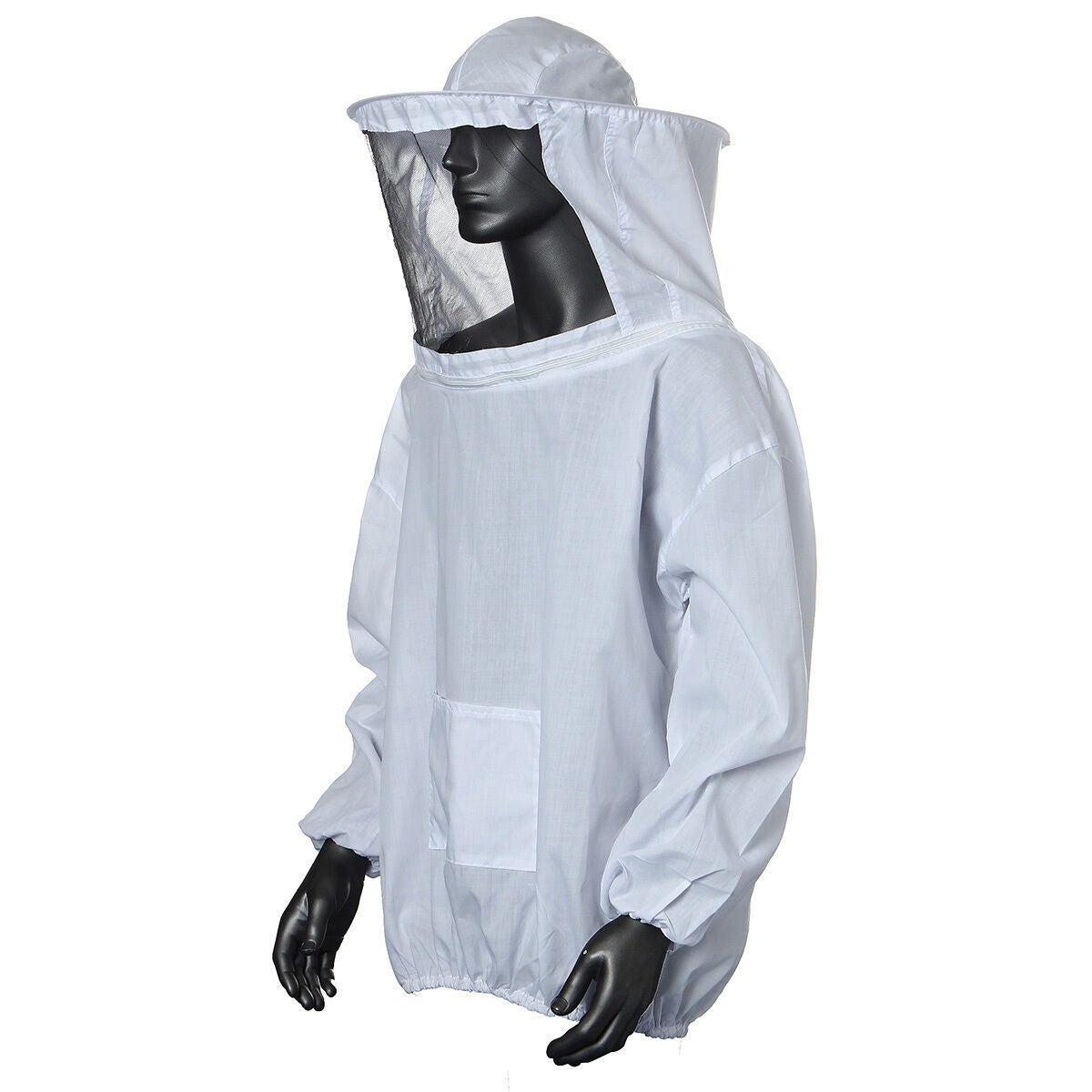 Combinaison d'apiculteur 2 pièces, veste d'apiculteur professionnelle, anti-piqûres d'abeilles, vêtements de protection apicole pour le jardinage - 3