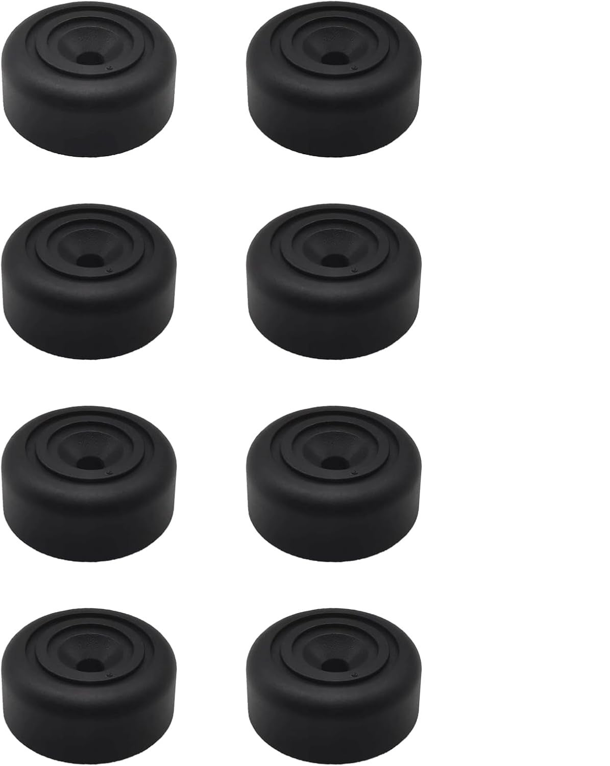 Sztuk okrągłych nóżek meblowych Ø 33 x wys. 13 mm Plastikowe nóżki meblowe Nóżki do sof, kanap, krzeseł