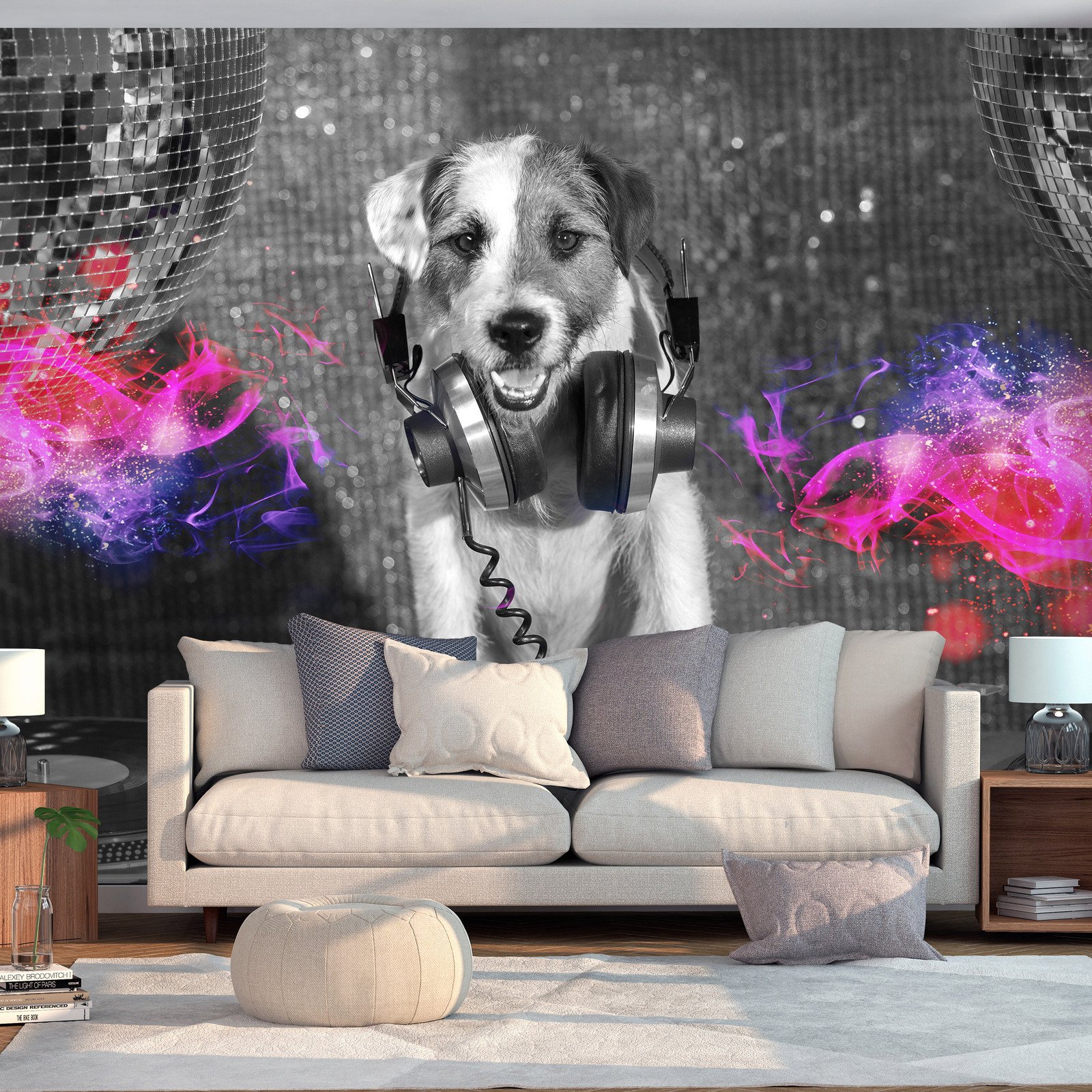 Papier peint mural Corgi éclat de joie pour votre intérieur