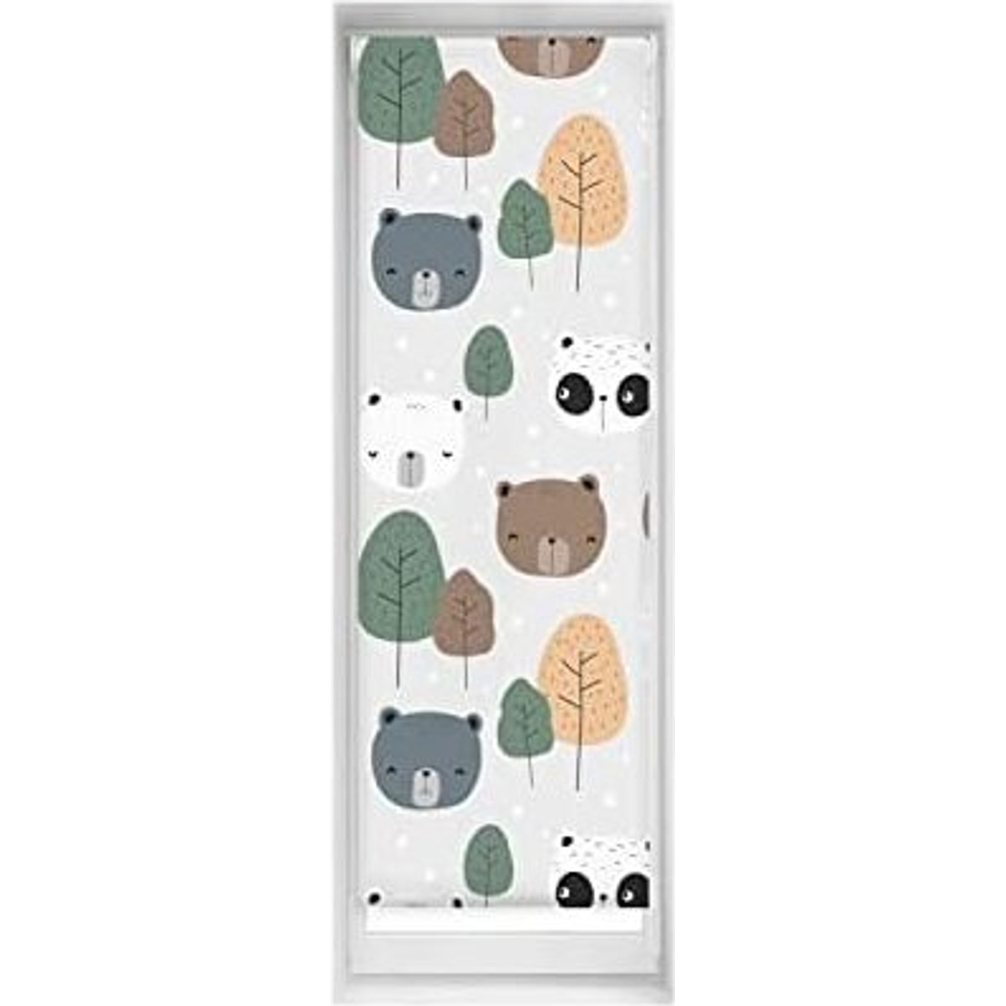 Ecommerc3 | estor enrollable tamaño 55x150 montaje sin herramientas - estor sin taladrar tamaño tela 52x145