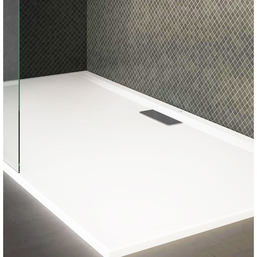 IDEAL STANDARD Bonde et cache Rectangulaire Chrome pour receveur Ultra Flat New - 4