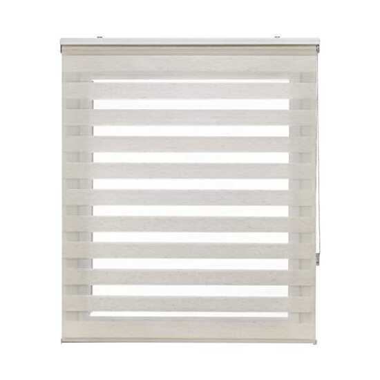 Blindecor lira | estor enrollable noche y día - medidas estor: 100x180 - medidas tela estor: 97x175 - estor lino