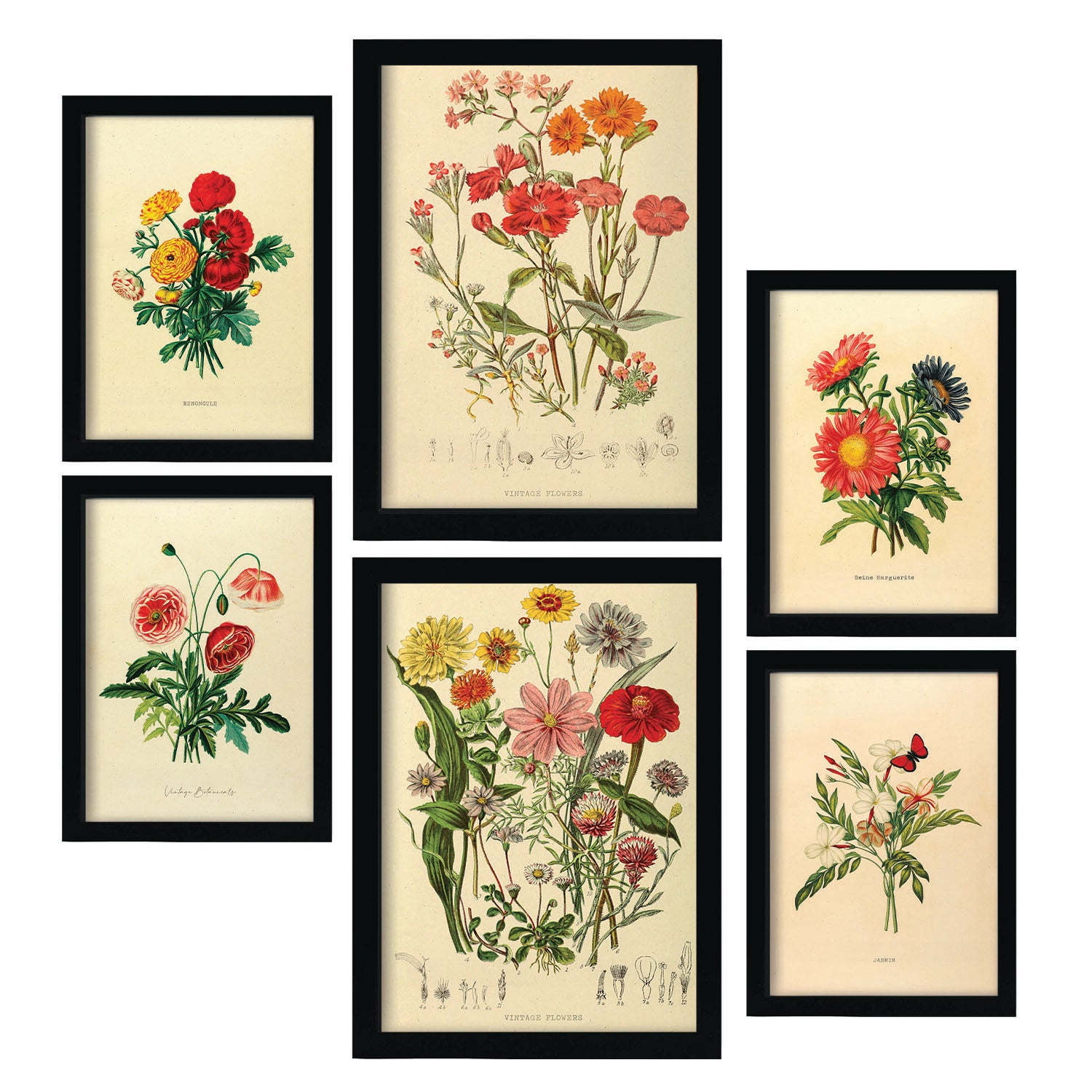 Tableau Déco Moderne Sur Toile 100x50cm - Motif Art Pierres, Fleurs, Bambou, Bougie