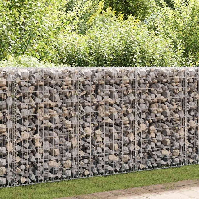 vidaXL Panier de gabion Acier galvanisé 200x30x100 cm