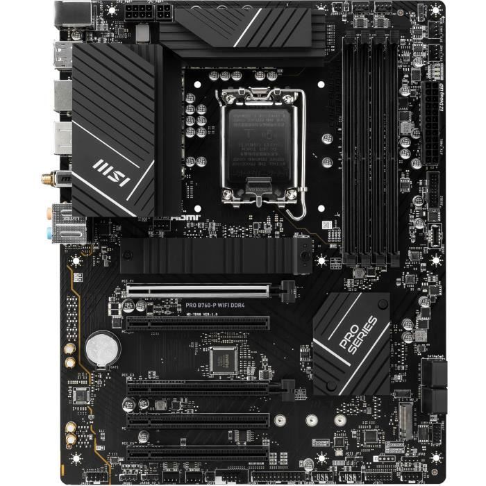 Carte mere - MSI - PRO B760-P WIFI DDR4 - 6