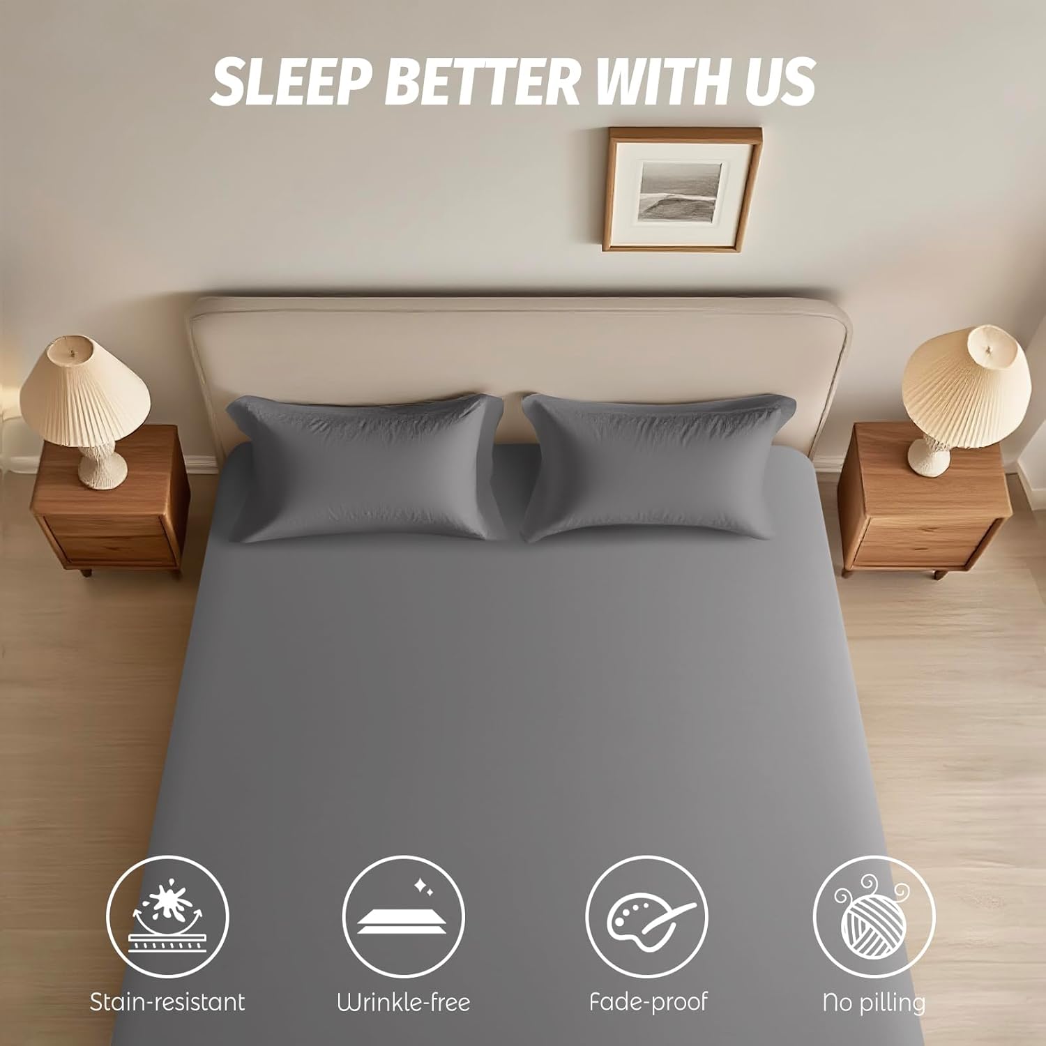 Drap-housse rafraîchissant de luxe : procure une fraîcheur agréable en été — idéal pour ceux qui transpirent la nuit. - 5