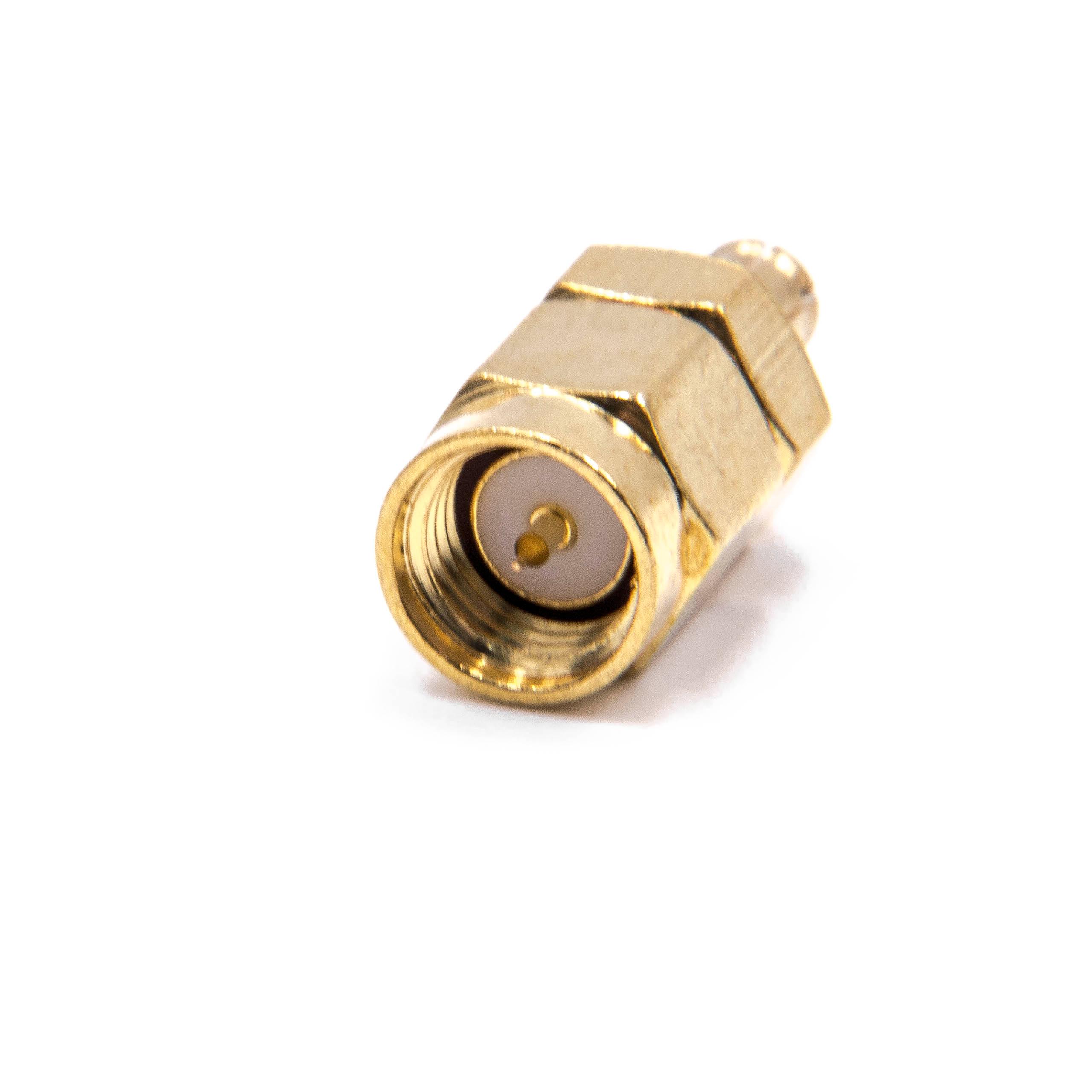 Connecteur De Prise Mâle SMB Vers MCX, Adaptateur Droit, Convertisseur RF Plaqué Or, 50 Ohm, 100 Pièces