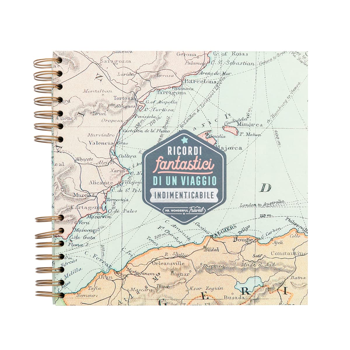 Album Fotografico Mr. Wonderful Con 64 Pagine E Adesivi | Copertina Rigida | 'Qui Tengo Momenti Indimenticabili' - 3