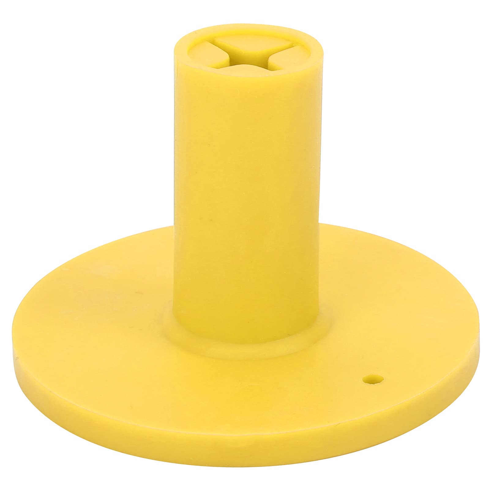 Lot de 5 tees de golf en caoutchouc pour tapis d'entraînement Blanc 75 mm