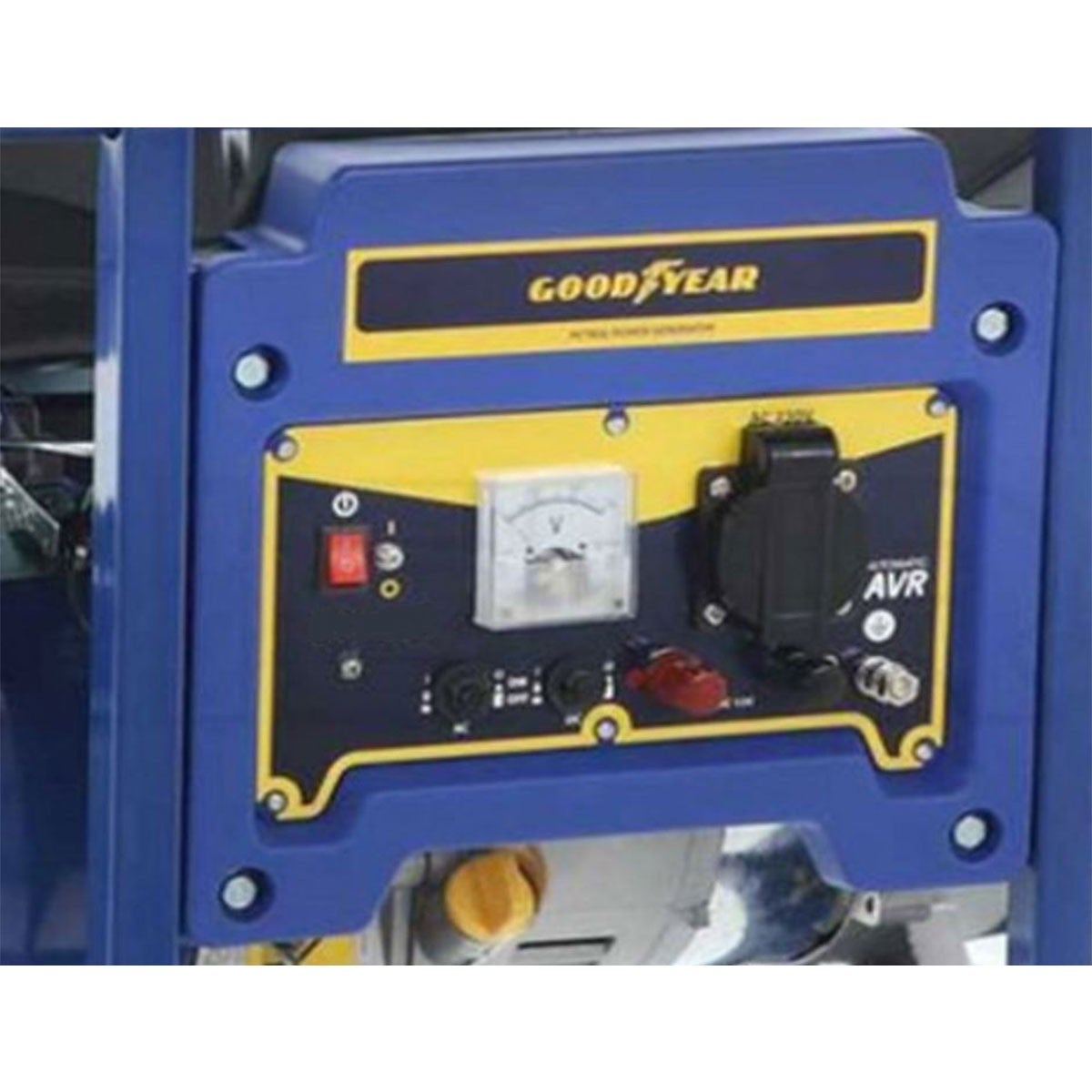 Gerador 93,5 Cm3 4T OHV 2.5CV Gasolina 1100W 230V AVR Autonomia 8h GOODYEAR - 6
