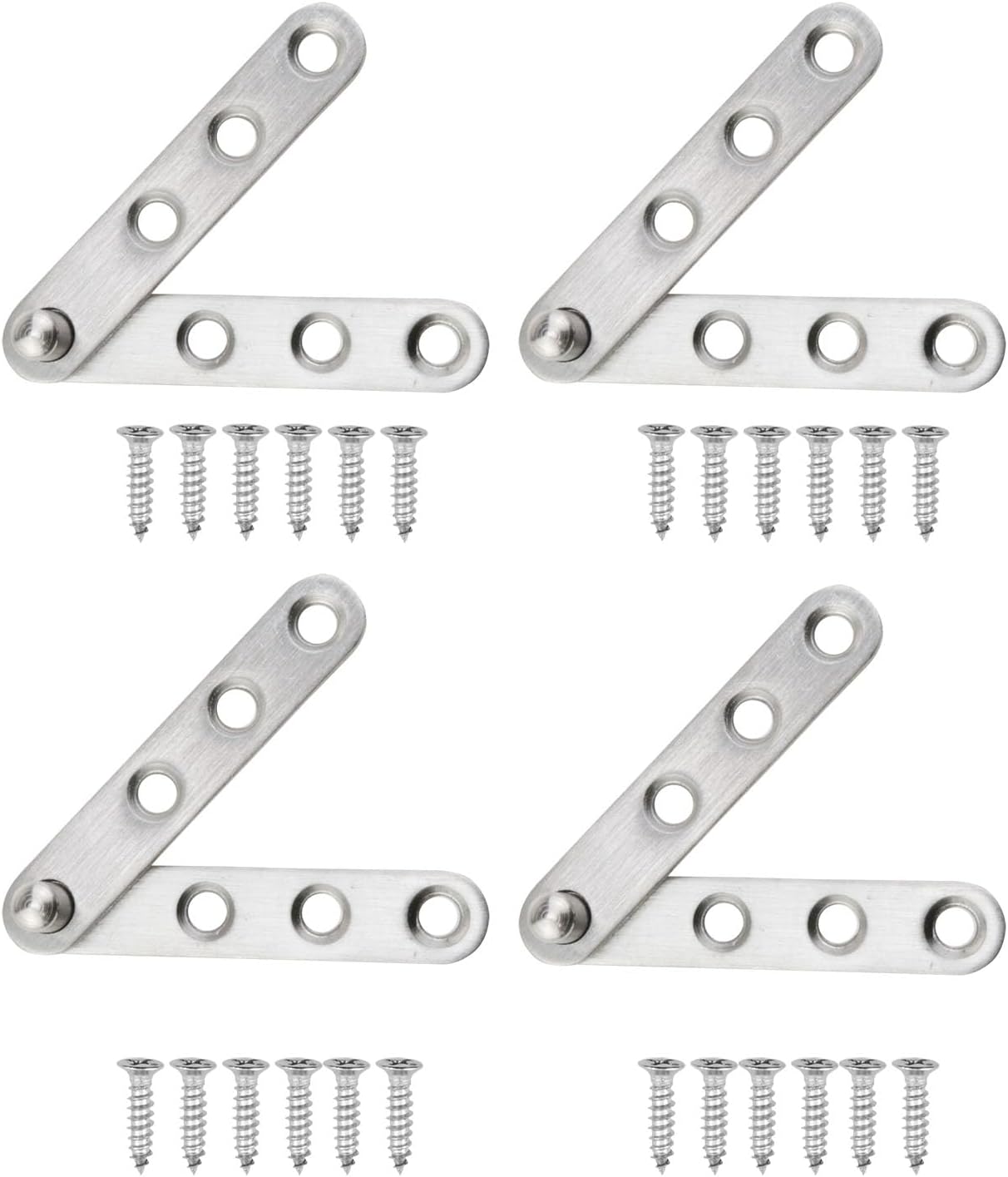 Charnière oscillante en acier inoxydable de 10 cm - Charnière de porte