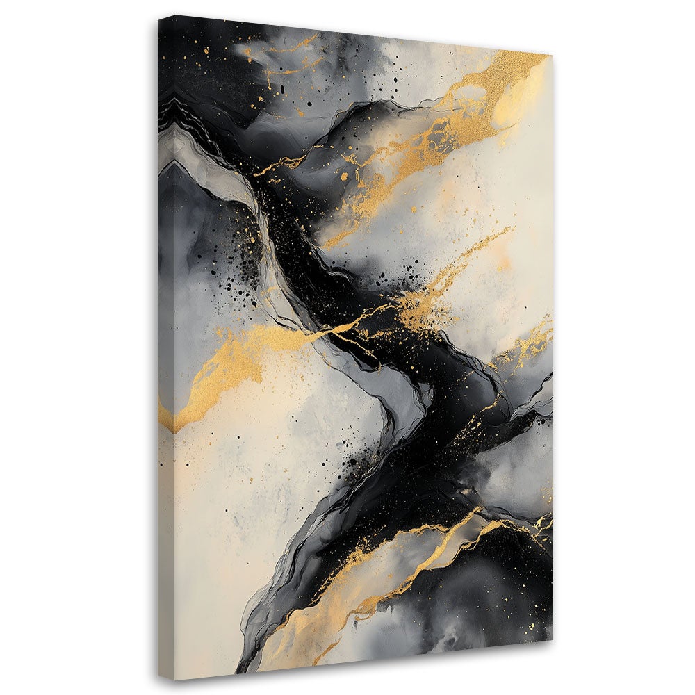 Obraz na płótnie, Marmur Glamour Abstrakcja 40x60