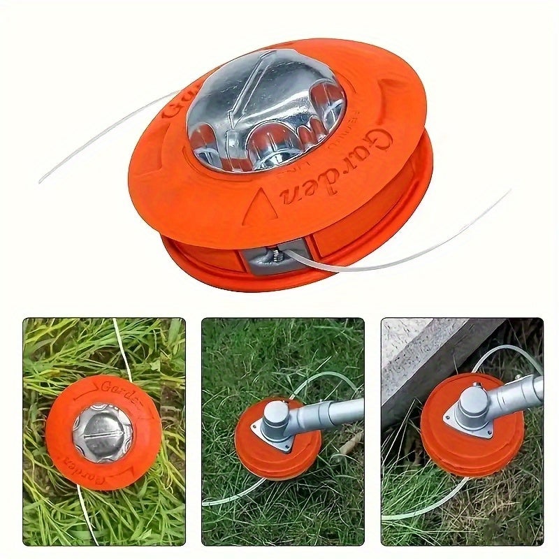 Tête De Coupe Tondeuse Universelle En Plastique - Filetage M10x1.25, Faible Vibration, Pour Jardin Et Champs - 6
