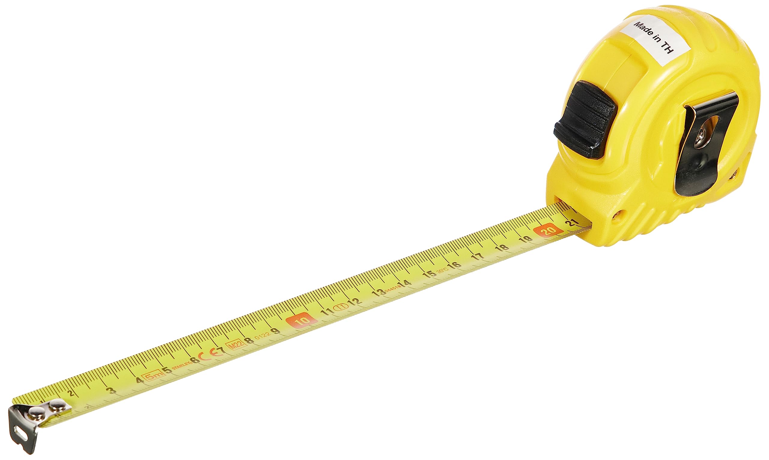 Mètre-ruban de poche, boîtier plastique, Long. : 5 m, Larg. : du ruban 19,0 mm - 7