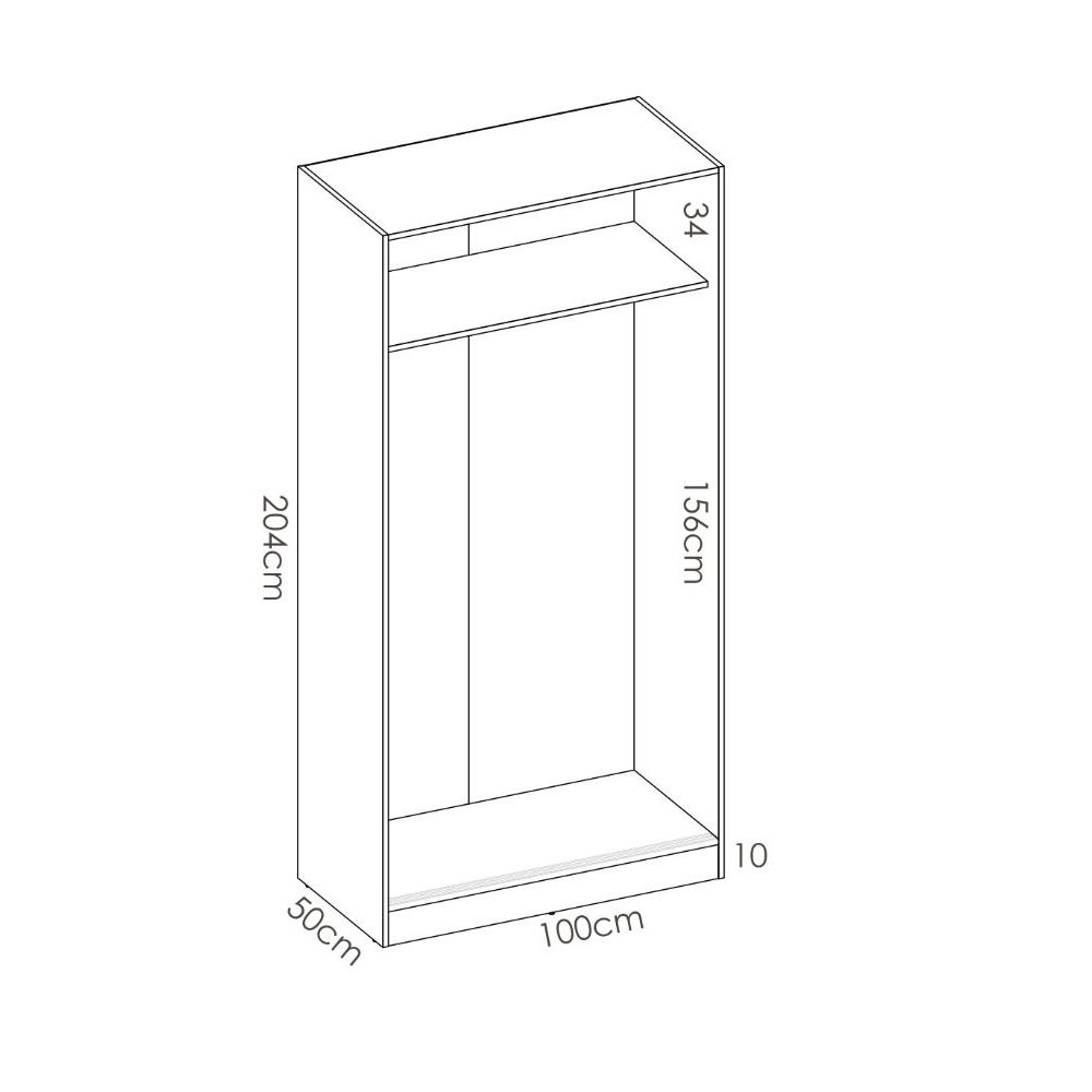 ARMOIRE AVEC PORTES COULISSANTES EIGHT - 4