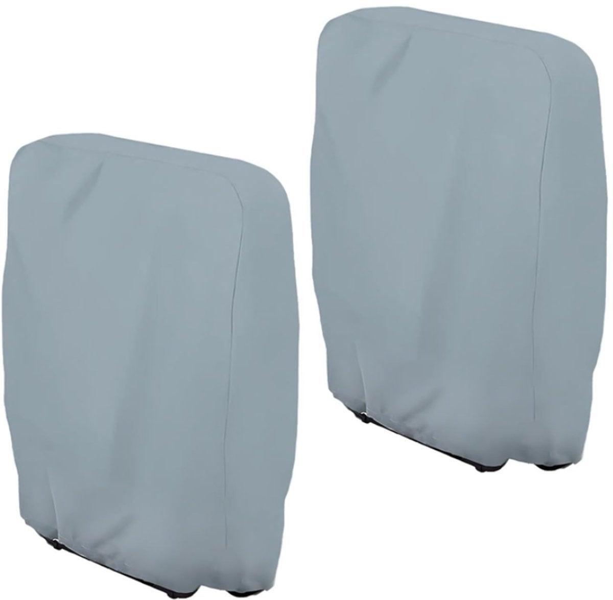 Set de 2 huse pentru scaune de grădină, huse de protecție rezistente la intemperii pentru utilizare în exterior (grădină, balcon sau terasă) 2buc