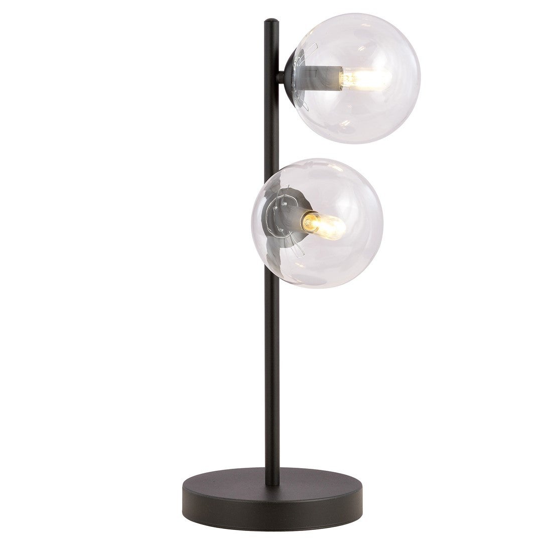 Lampa stołowa nocna ROSSI LN2 TRANSPARENT Emibig 877/LN2