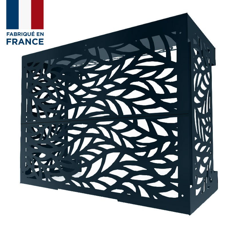 Copertura Per Aria Condizionata Esterna DICAPA - 90x55x30 Cm, Impermeabile | Nero - Foto 4