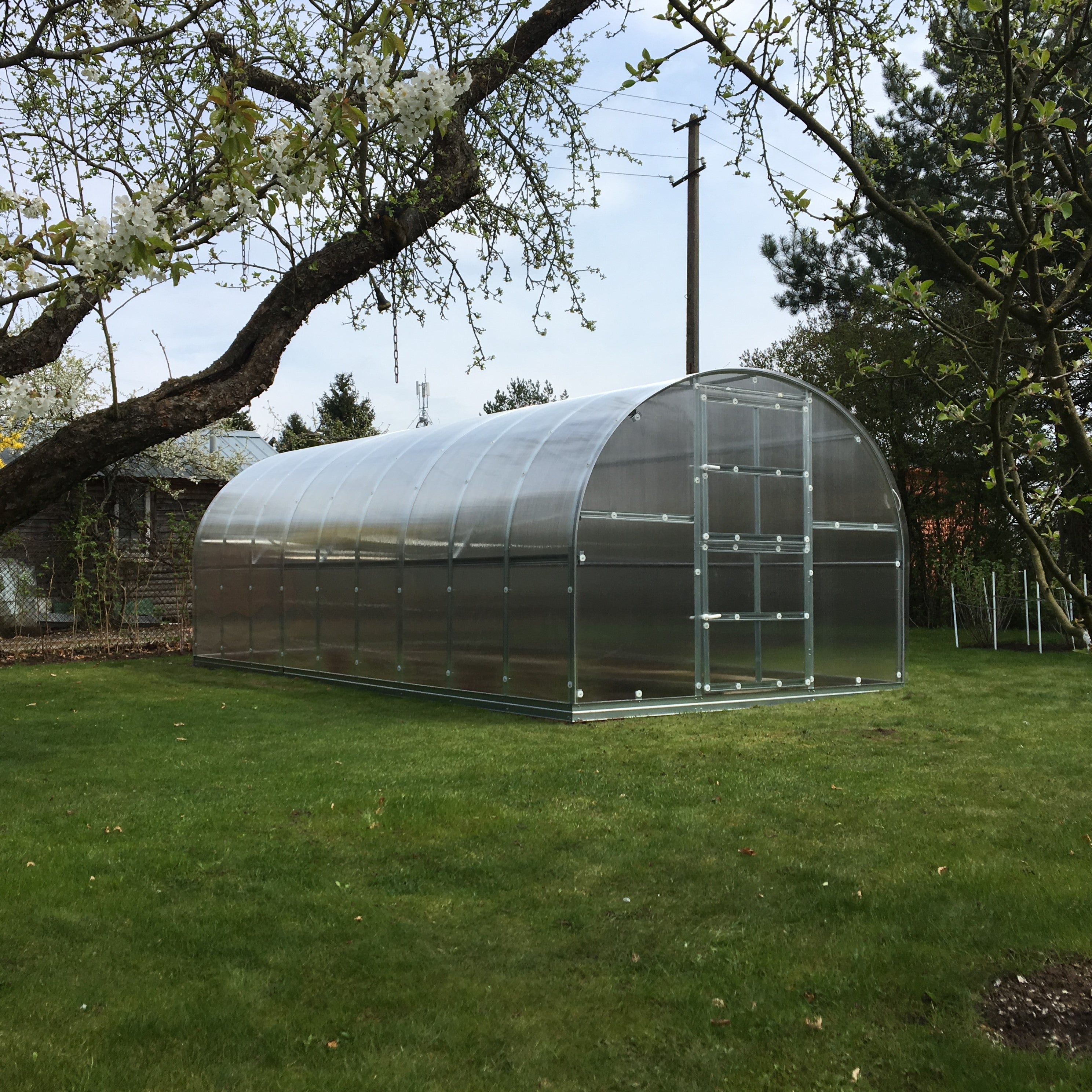 Serre de jardin KLASIKA ARCH 3 x 12 m (36 m²), 4 mm avec revêtement en polycarbonate - 7