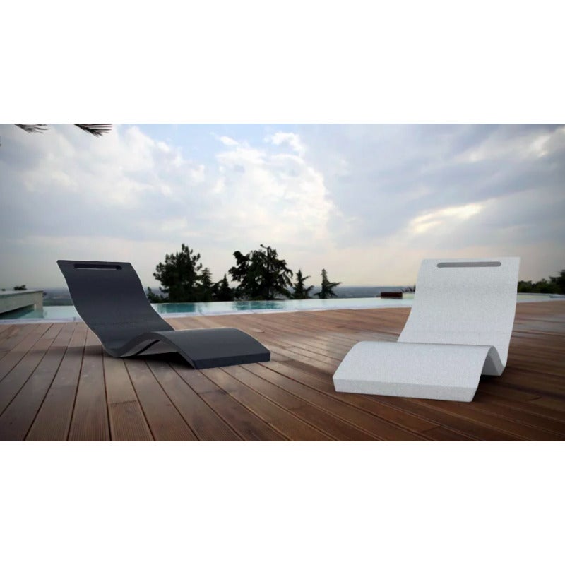 Arkema Design Serendipity - Chaise longue blanche (S010/9003) - 2