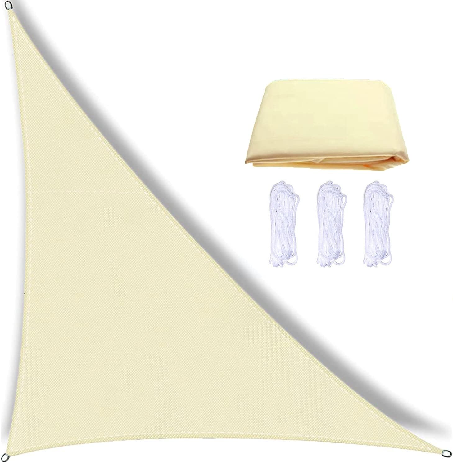 Voiles d'ombrage Triangulaire Triangle Imperméable Protection UV 95
