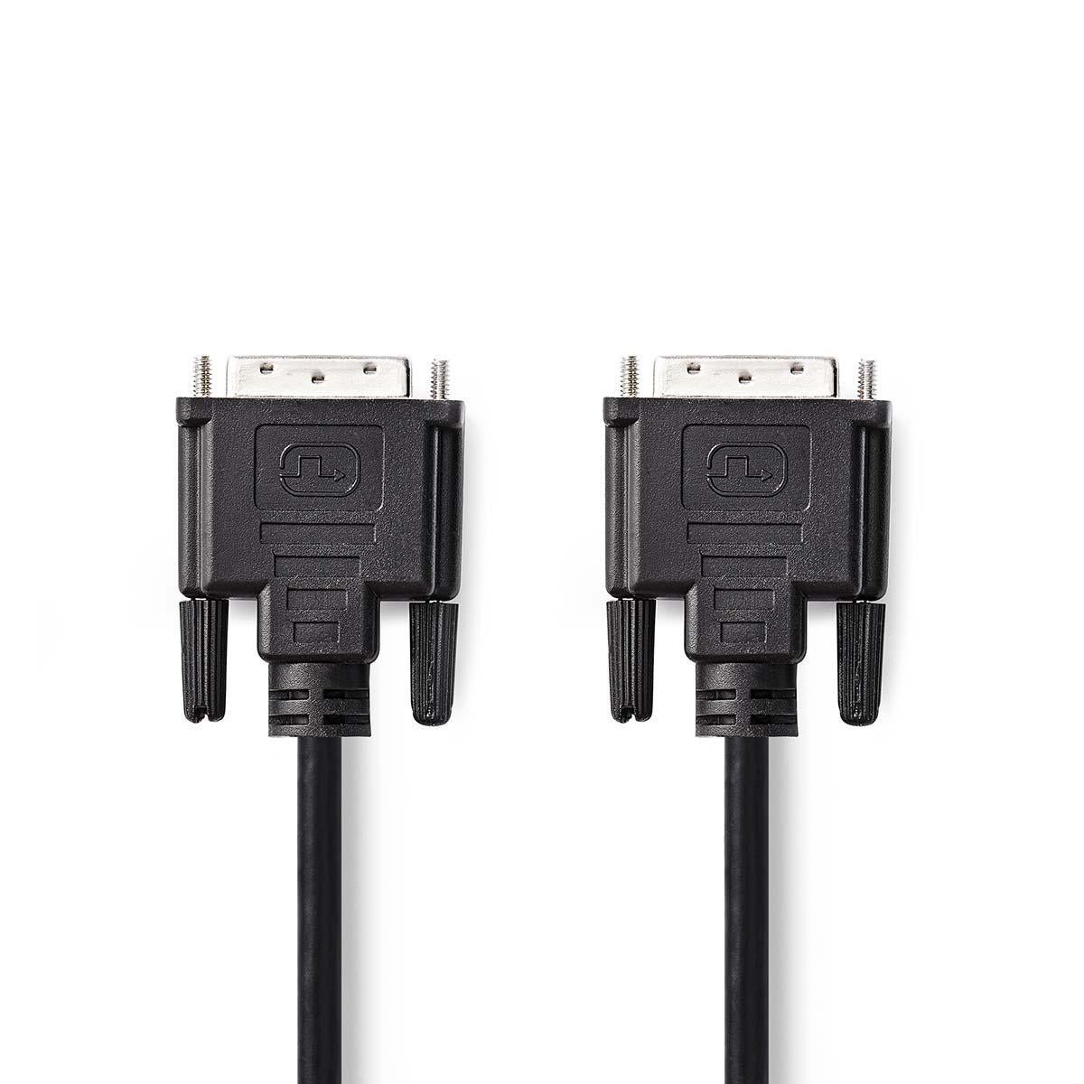 Cavo Sottile Piatto DVI-D Single Link 24+1 Maschio A HDMI Maschio 1ft
