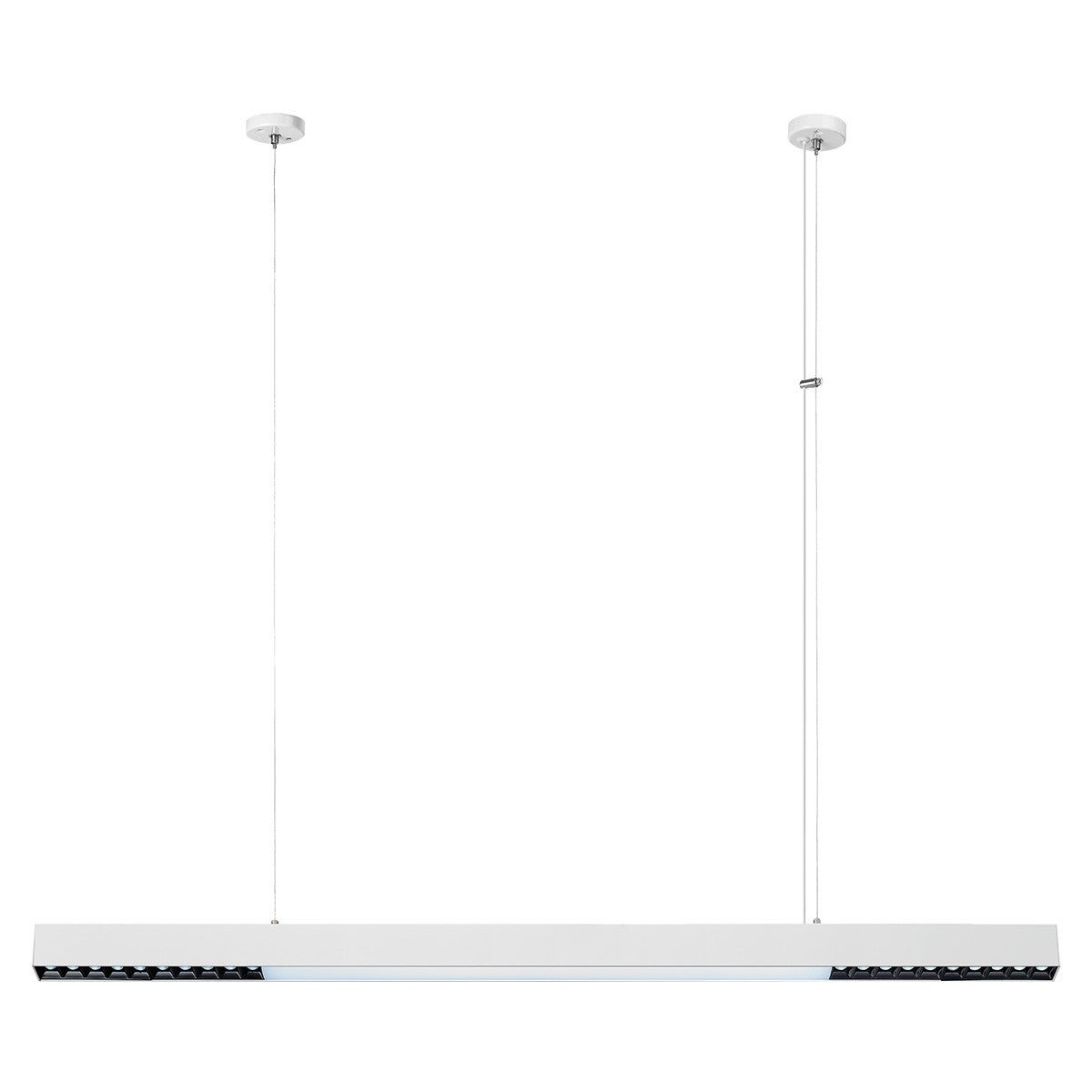 Lampa wisząca CALI LED 47W Odcienie bieli 4609lm biała wym: 120 x 120 x 3,3 cm Light Prestige